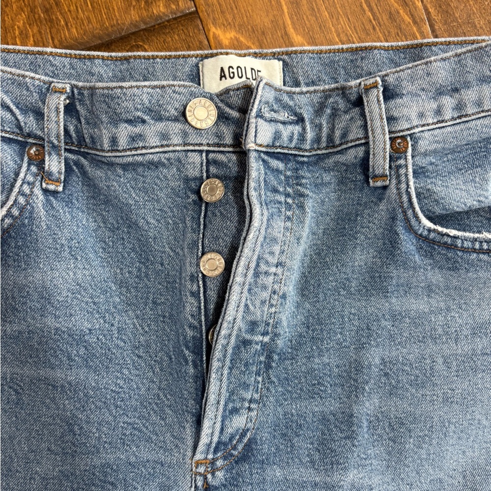Agolde Light Blue Denim Jeans